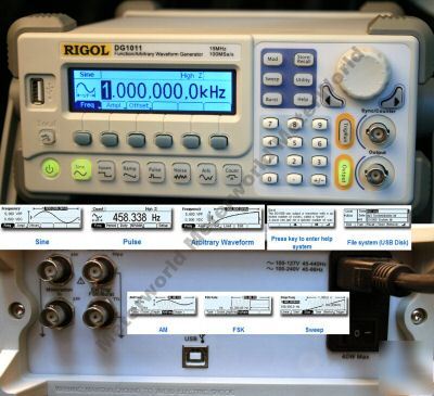 New DG1021 20MHZ function arbitrary waveform generator.