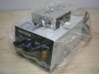New hakko 373-8 self feeder soldering station. 