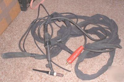 Weldcraftwp-17V tig torch and hose assembly used