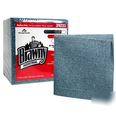 Brawny 1/4 fold wipers-gpc 292-23
