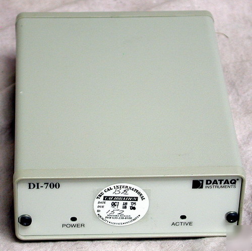Dataq di-700 usb data acquisition unit 