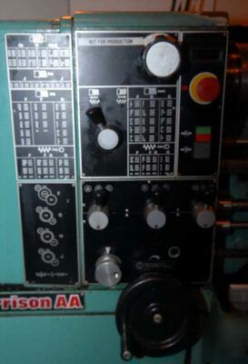 Harrison ah precision lathe: