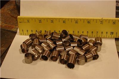 304 stainless steel tubing pieces .581 o.d. x .529 i.d