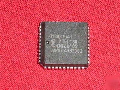60 pcs. oki# MSM80C154H, plcc package