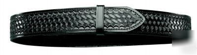 Bianchi garrison belt B8V plain black 34