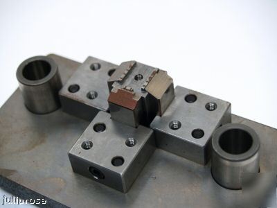 Janesville tool cast iron die set with custom fixture