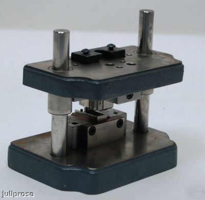Janesville tool cast iron die set with custom fixture