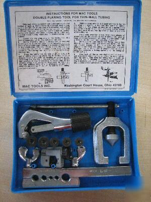 Mac tools double-flaring tool for thin-wall tubing 