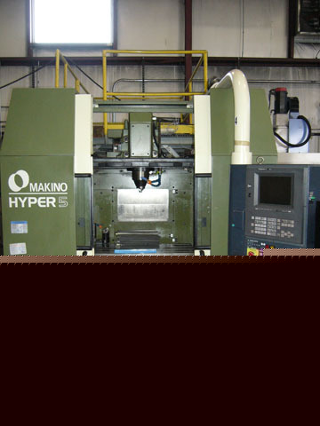 Makino hyper 5 cnc vertical machining center