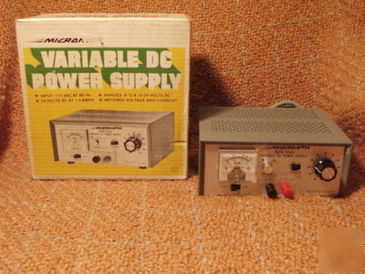 Micronta variable dc power supply