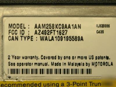 Motorola CDM750 lb 29.7-36.4MHZ mobile radio nos