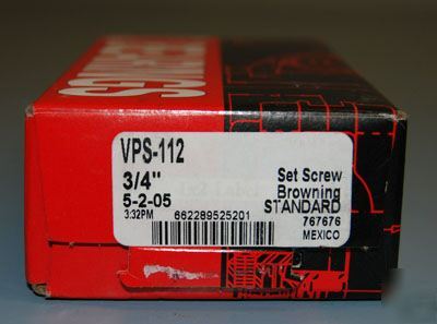 New 2 _ browning bearings 3/4
