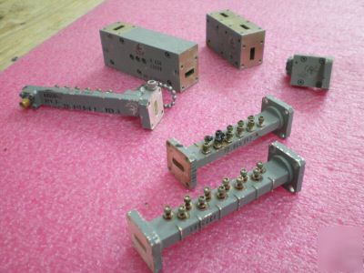  ghz WR42 waveguide filters,adapter,duplexer bundle