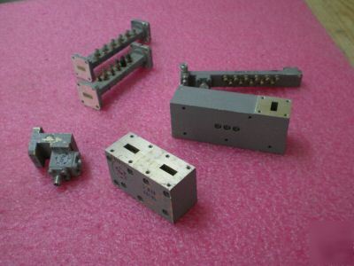  ghz WR42 waveguide filters,adapter,duplexer bundle
