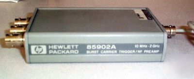 Hp/agilent 85902A burst carrier triger /rf preamplifier