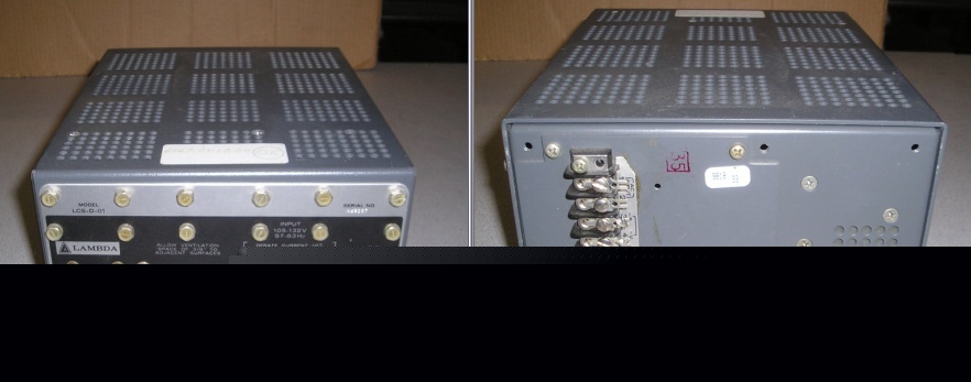 Lambda lcs-d-01 regulated power supply 7VDC 12.5A