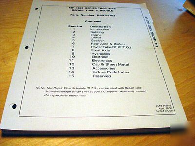 Massey ferguson 4215 4220 4225 4235 4240 4243 manual mf