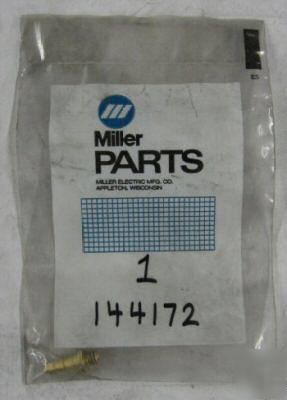Miller 144172 ftg, hose brs barbed m 3/16 tbg x.250-20