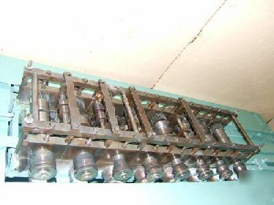 22 ga. engel rollformer, no. 825, 5 hp (16509)