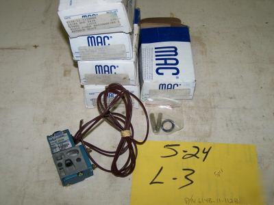 5 mac valves p/n: 614B-11-112BAAE