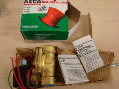 New asco EF8210G1 2-way solenoid valve 150PSI =