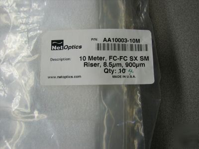 Singlemode fc/fc fiber optic 0.9MM cable 10 meter