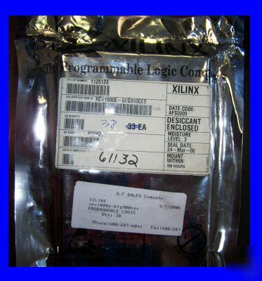 Xilinx logic # XCV1000E-6FG900CES lot of 38 pcs.