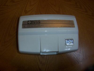 Royal commercial rest room hand dryer- no 
