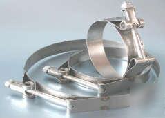 T-bolt hose clamp #840-400 3 25/32 - 4 1/16 od range