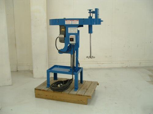 Cowles dissolver disperser (hockmeyer type) 5 hp mixer