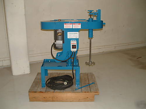 Cowles dissolver disperser (hockmeyer type) 5 hp mixer