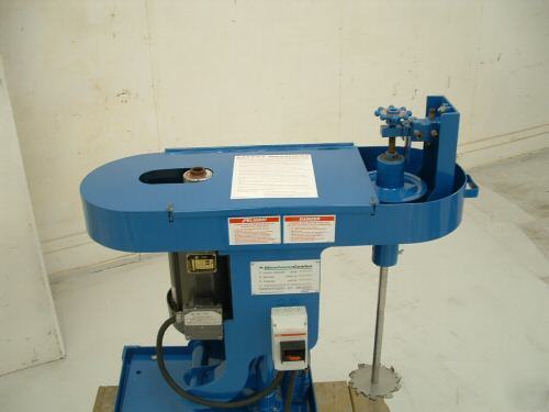 Cowles dissolver disperser (hockmeyer type) 5 hp mixer