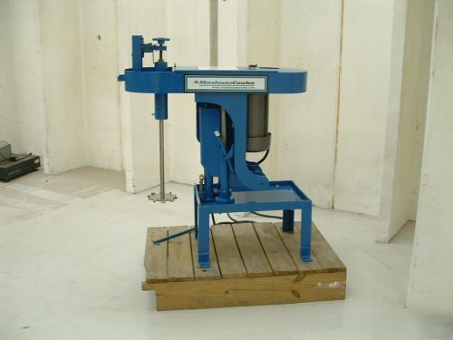 Cowles dissolver disperser (hockmeyer type) 5 hp mixer