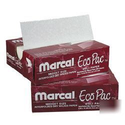 Eco-pac natural interfolded dry wax paper-mcd 5291
