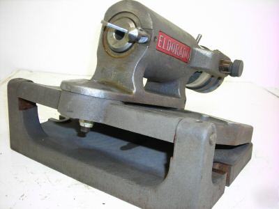 Eldorado model ''b'' gundrill sharpening fixture 