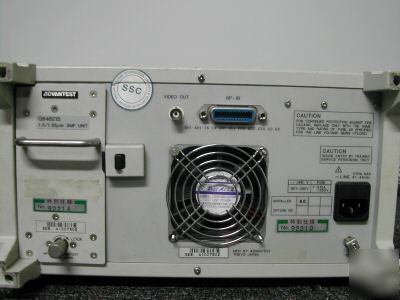 Advantest Q8460 s otdr with option 80