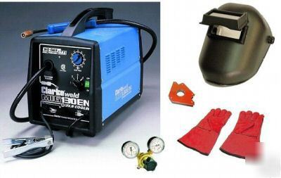 Clarke 130EN mig welder package 110V 130 amp 10/2 warr