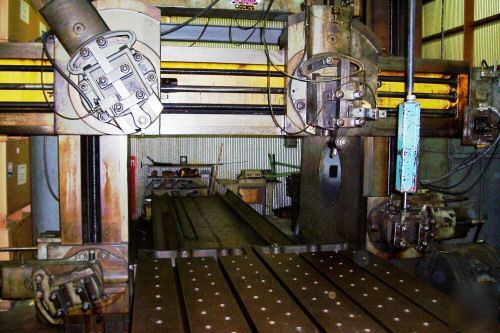 Gray planer machine with double housing and 16' table