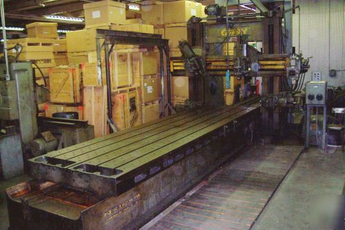 Gray planer machine with double housing and 16' table