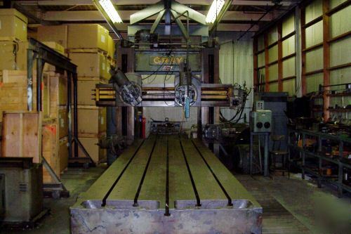 Gray planer machine with double housing and 16' table
