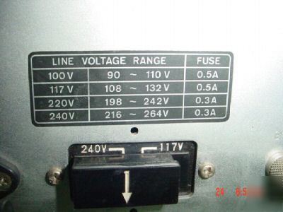 Kenwood FL180 fl 180 wow flutter meter