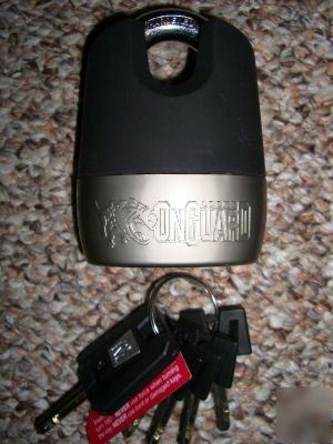 Onguard high security padlock 4 motorcycles bikes atv