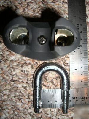 Onguard high security padlock 4 motorcycles bikes atv
