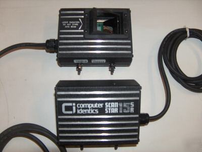 Scanstar 10/15SR laser scanner & scanstar 242I decoder