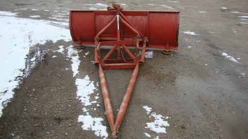 Farm tractor front mount snow blade hydraulic lift 84