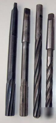 11 machinist drill bits, reamers. morse, p&w, etc.