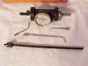 Blake co-ax indicator wood case .0005