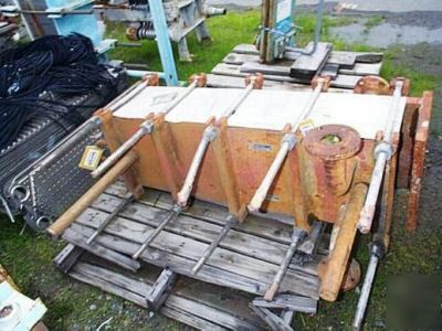 Heat exchanger, plate, american, s/st, 224 sf, 63 plate