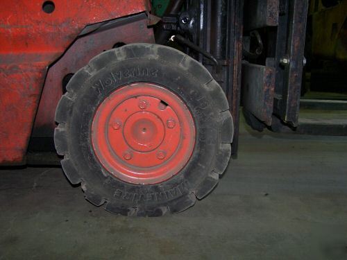 Linde baker forklift 3000 lb pneumatic