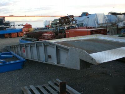 Maglliner dock ramp for forklift